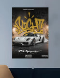 Porsche 918 Spyder Poster