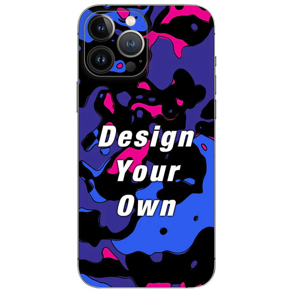CREATE YOUR OWN DESIGN MOBILE WRAP SKIN